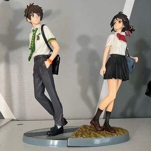 Your Name Tachibana Taki & Miyamizu Mitsuha Anime Figure Set